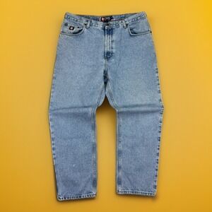 Vintage Chaps Ralph Lauren Mens 38x30 (Fits 36x30) Jeans Loose Y2K Baggy 90s